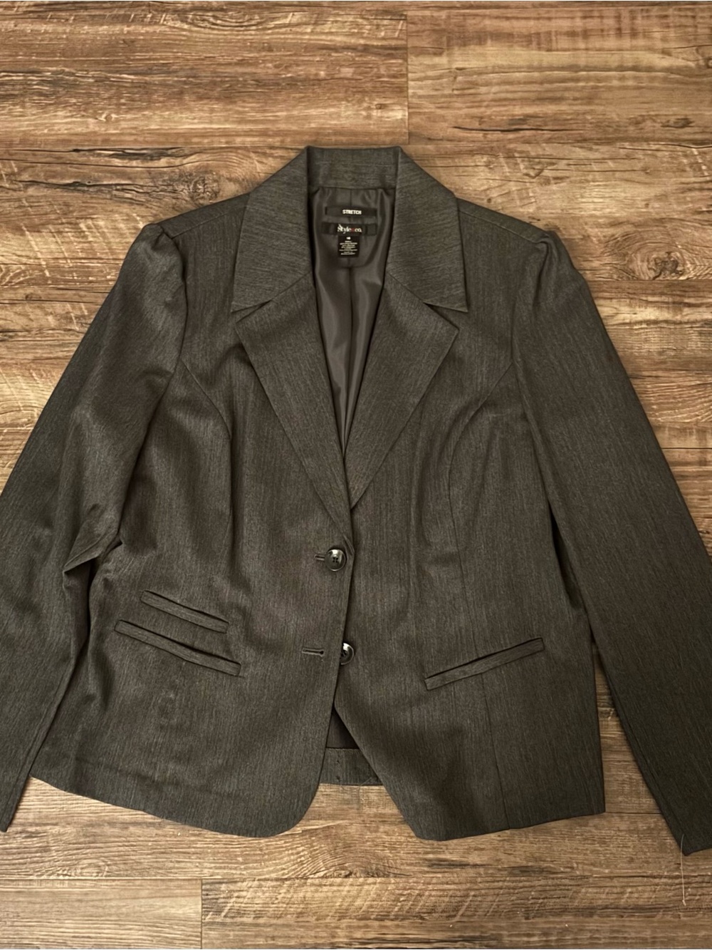 Style and Co Charcoal Grey suit